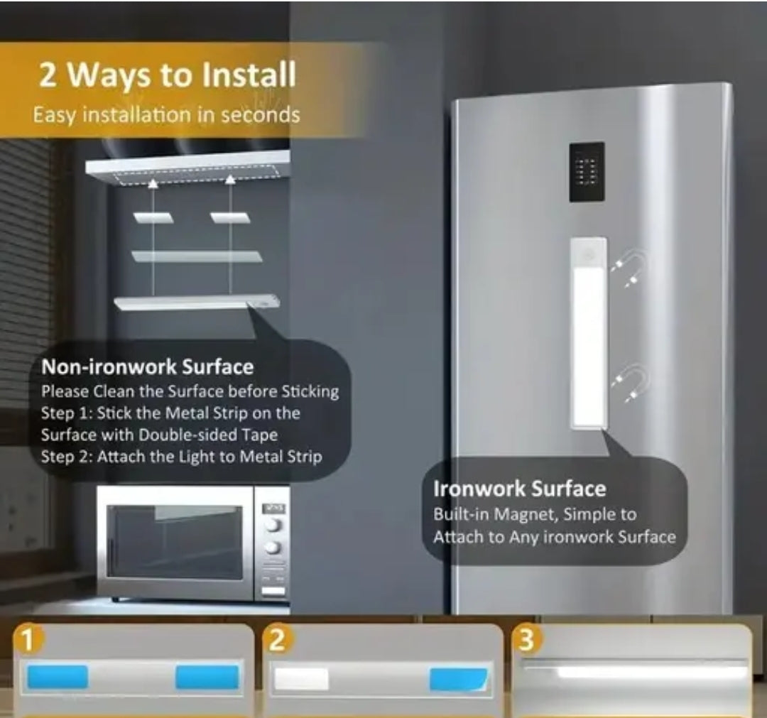 Magnetic Wireless Motion Sensor Light Bar